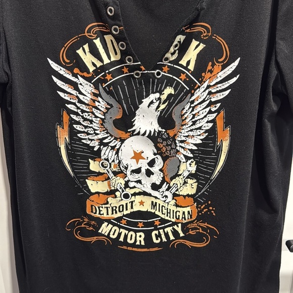 Kid Rock Black Graphic Tee with Eagle Design NWOT - Picture 2 of 5